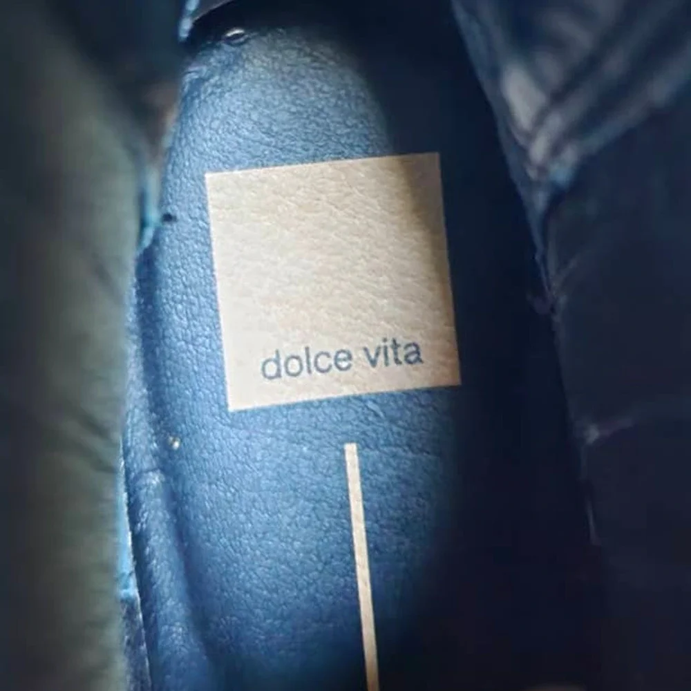 Dolce Vita Caster H2O Booties in Black Leather Anthropologie